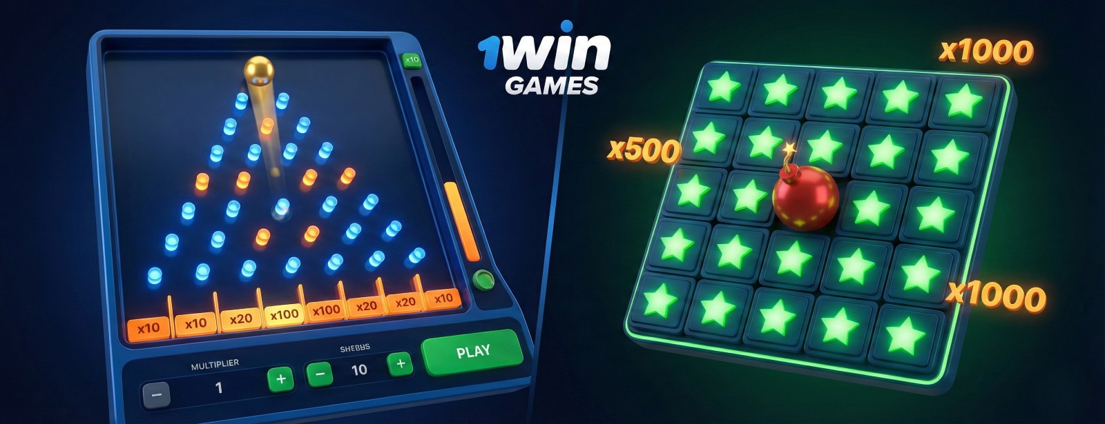 plinko-and-mines-1win